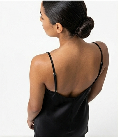 Silk Mini Slip Dress