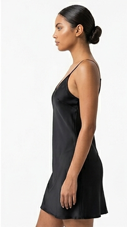Silk Mini Slip Dress